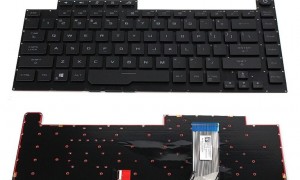 Bàn phím laptop Asus ROG Strix Scar III G G531 GL531 GL531G G512 G512L (LED ARGB, BH 6TH) *SOCKET CÀI*