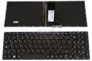Bàn phím laptop Acer Aspire R5-571, R5-571T, R5-571TG (CÓ ĐÈN, BH 6TH)