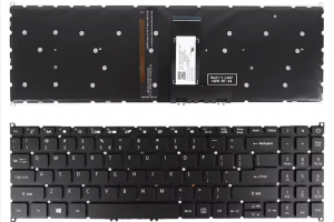 Bàn phím laptop Acer Swift 3 SF314-512, SF314-512T, SF314-59, SF314-71, SFX14-51G EX214-53, N21H3 N21C2 ĐEN (CÓ ĐÈN, BH 6TH)