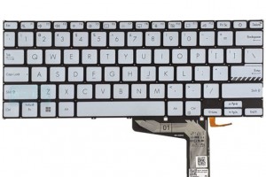 Bàn phím laptop Asus Vivobook 14 A1402 A1402Z A1403 A1403Z X1402 X1402Z X1402ZA X1403 X1403Z X1403ZA BẠC (CÓ ĐÈN, BH 6TH)