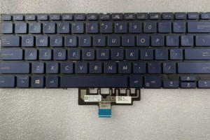 Bàn phím laptop Asus Zenbook 14 UX434 UX434I UX434IQ UM434I UM434IQ UM433IQ Q407 Q407I Q407IQ Q408 Q408U Q408UG ĐEN (CÓ ĐÈN, BH 6TH)