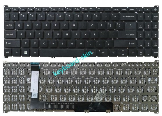 Bàn phím laptop Acer Aspire 3 A315-24, A315-59, Acer Aspire 5 A515-47, A515-57, A515-58, Acer Aspire 7 A715-51, A715-76, S50-54