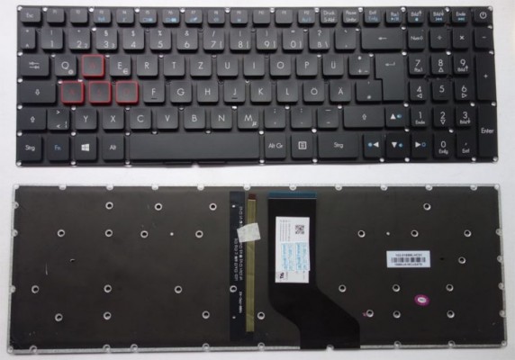 Bàn phím laptop Acer Aspire 3830 4755 4830, V3-431, V3-471, V3-472, Travelmate P245, Gateway NV47 – 4830 BẠC