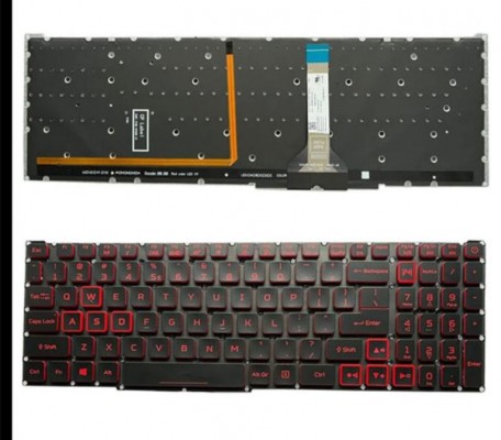 Bàn phím laptop Acer Predator Helios 300 PH315-54, Nitro 5 AN515-45, AN515-57 (LED ĐỎ, BH 6TH)