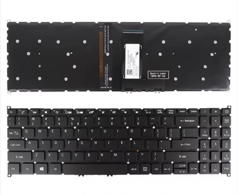 Bàn phím laptop Acer Swift 3 SF314-512, SF314-512T, SF314-59, SF314-71, SFX14-51G EX214-53, N21H3 N21C2 ĐEN (CÓ ĐÈN, BH 6TH)