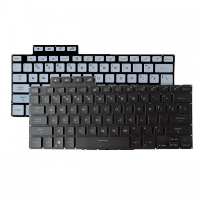 Bàn phím laptop Asus ROG G15 GA503 GA503Q GA503QR GA503QS, Asus Zephyrus 16 G16 GA603 GU603 ĐEN (CÓ ĐÈN, BH 6TH)