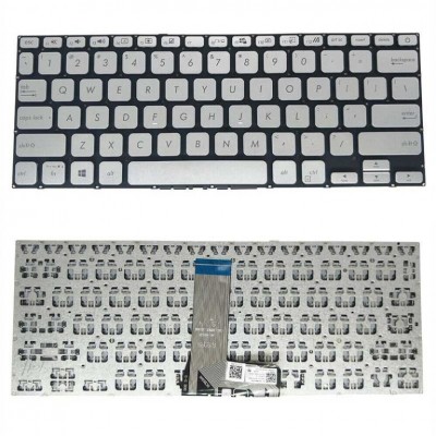 Bàn phím laptop Asus Vivobook 14 S14 X409 X409F X409M X409U X415 X415E X415M X415J F415 F415J M415 M415D M415U BẠC (ZIN)