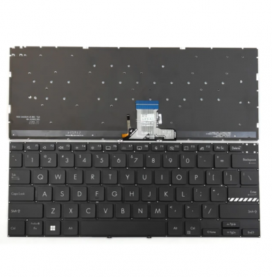 Bàn phím laptop Asus Vivobook Pro 14x OLED M3400 M3400Q M3400QA M3400QC M3401 M3401Q M3401QA M3401QC, Asus Vivobook Pro14x OLED M4700 M4700PC M4700QC M7400 M7600 X7400 X3400 X3400P K3400P ĐEN (CÓ ĐÈN, BH 6TH)
