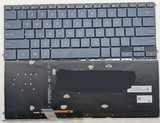 Bàn phím laptop Asus Zenbook 3 Deluxe UX490 UX490U UX490UA UX490UAK (CÓ ĐÈN, BH 6TH)