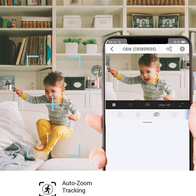 Camera IP Wifi 4MP EZVIZ C6W quay quét 360 độ