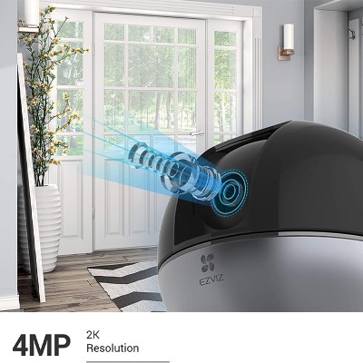 Camera IP Wifi 4MP EZVIZ C6W quay quét 360 độ