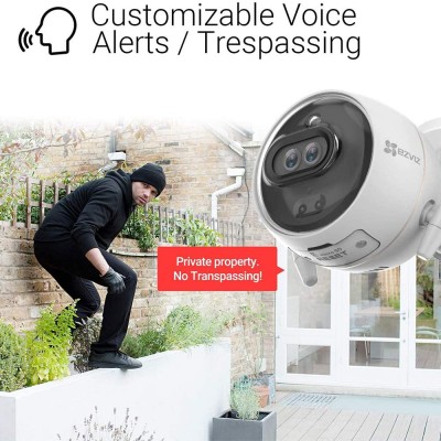 Camera IP Wifi Ezviz C3X 2mp tích hợp AI, báo động