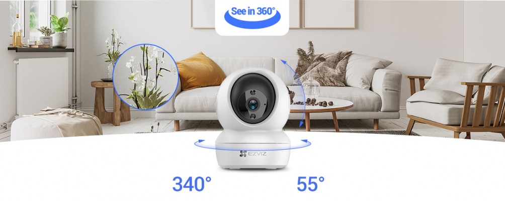 Camera WiFi quay quét EZVIZ H6C PRO 2K+