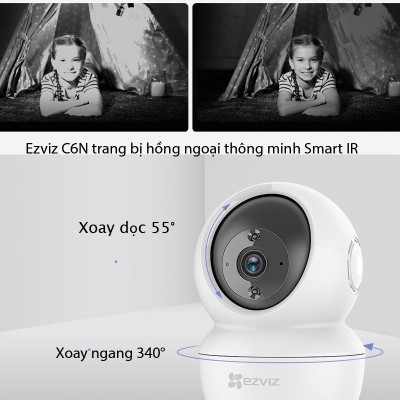 Camera Wifi thông minh EZVIZ C6N 1080P